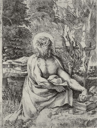 Saint Jerome by Annibale Carracci